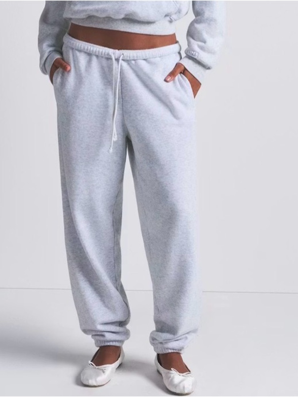 SKIMS Light Pink Cozy Drawstring Sweatpants